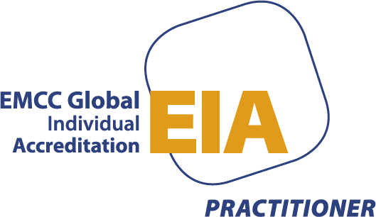 EMCC Global Individual Accreditation EIA Practitioner logo